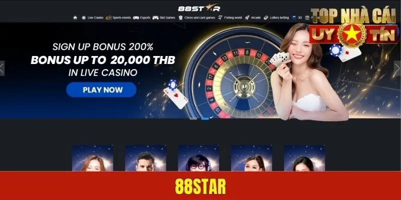 88Star - Thiên Đường Cá Cược Giải Trí Uy Tín Nhất 2025