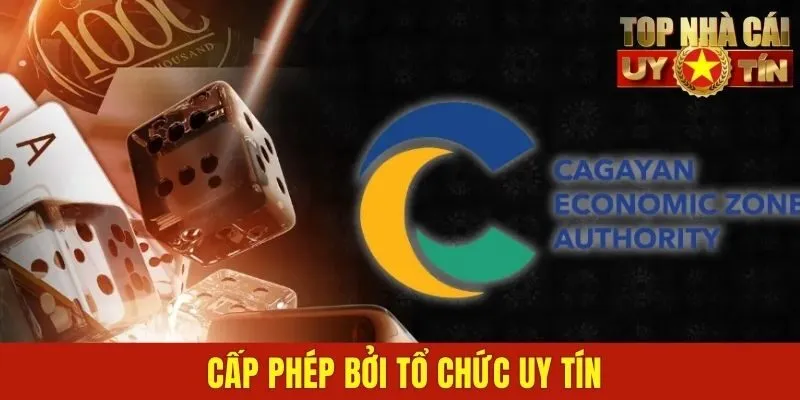 B8B được cấp phép bởi tổ chức uy tín