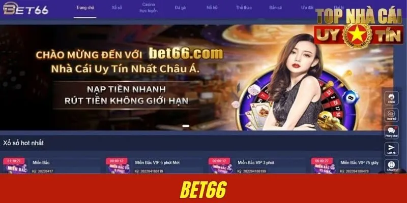 BET66 - Sân Chơi Đẳng Cấp Dành Cho Tay Chơi Sành Điệu