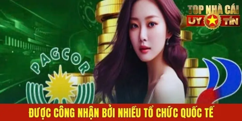 Bong88 được công nhận bởi nhiều tổ chức quốc tế