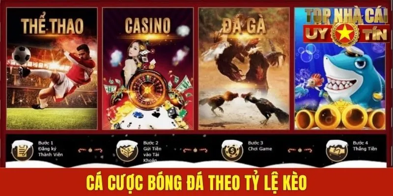 Cá cược bóng đá theo tỷ lệ kèo