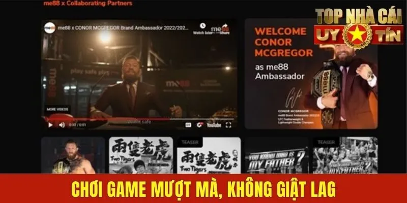 Chơi game mượt mà, không giật lag