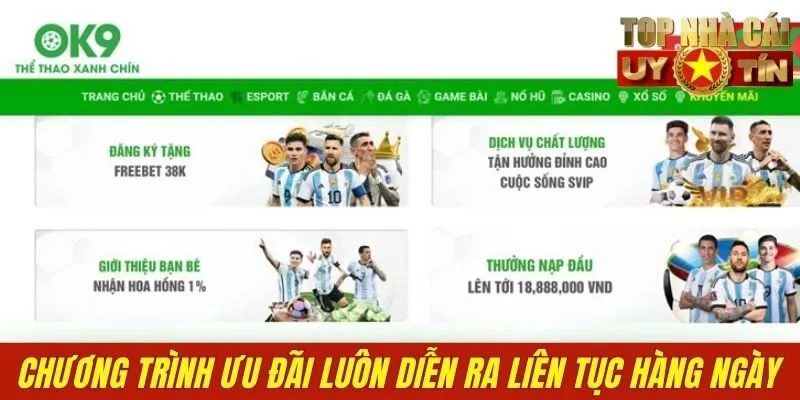 Chương trình ưu đãi luôn diễn ra liên tục hàng ngày