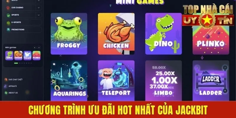 Chương trình ưu đãi hot nhất của Jackbit
