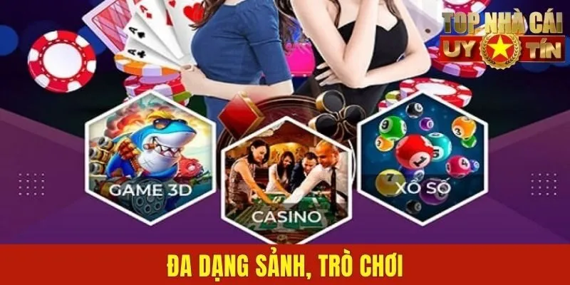 Đa dạng sảnh, trò chơi