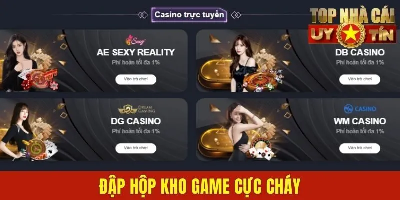 Đập hộp kho game cực cháy