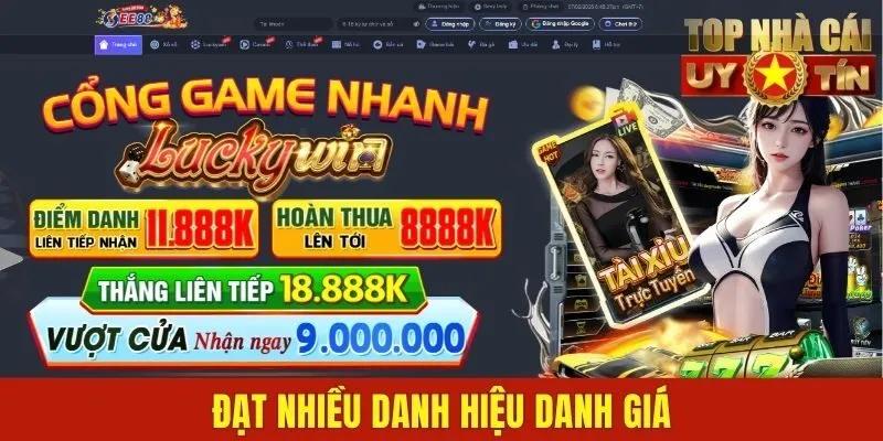 Đạt nhiều danh hiệu danh giá