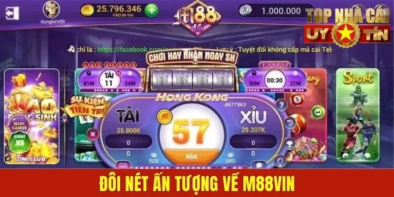 Đôi nét ấn tượng về M88VIN
