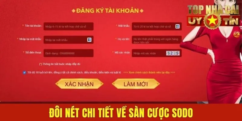 Đôi nét chi tiết về sàn cược Sodo