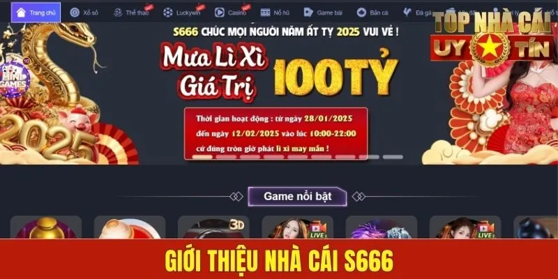 Giới thiệu nhà cái S666