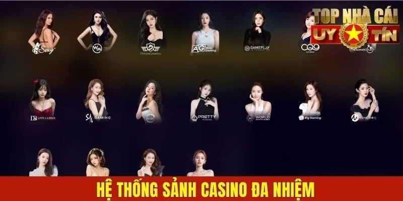 Hệ thống sảnh casino đa nhiệm