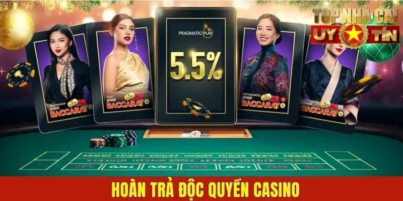 Hoàn trả độc quyền casino