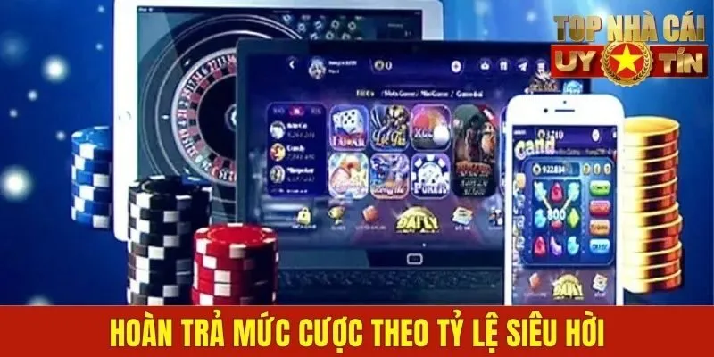 Hoàn trả mức cược theo tỷ lệ siêu hời