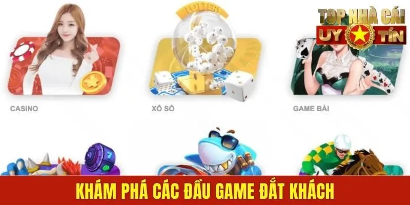 Khám phá các đầu game đắt khách