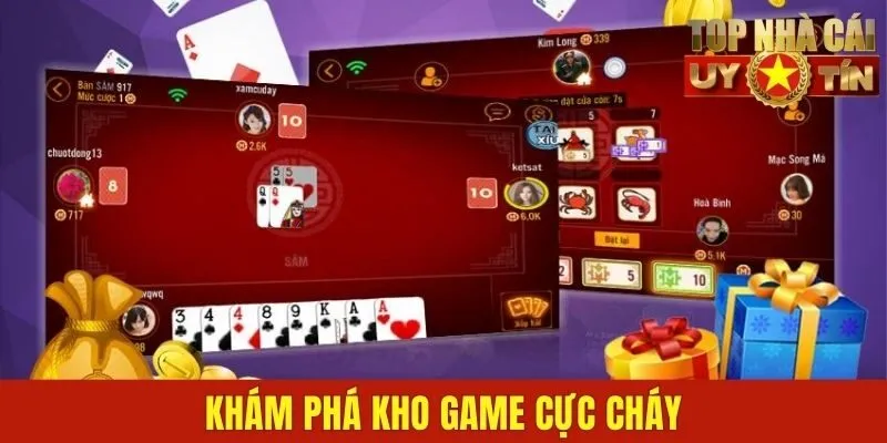 Khám phá kho game cực cháy