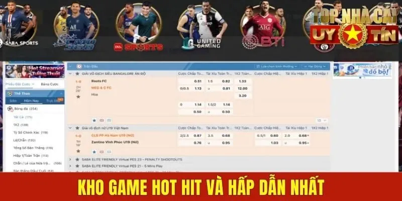 Kho game hot hit và hấp dẫn nhất