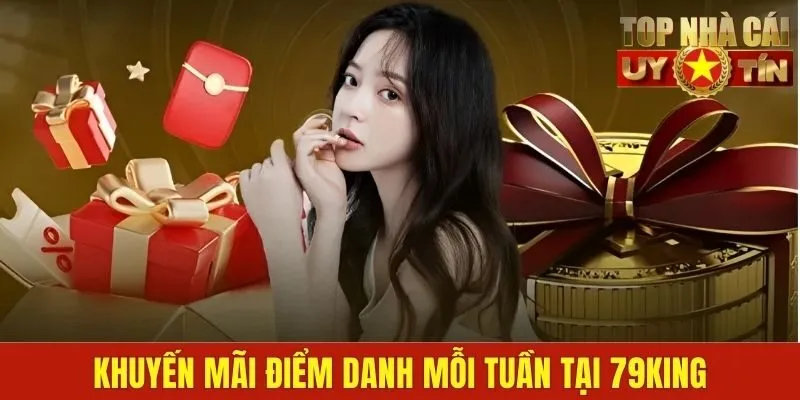 Khuyến mãi điểm danh cực hot tại đơn vị