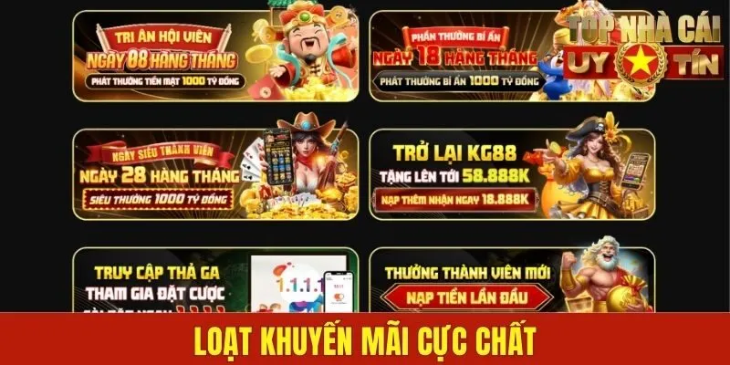 Loạt khuyến mãi cực chất