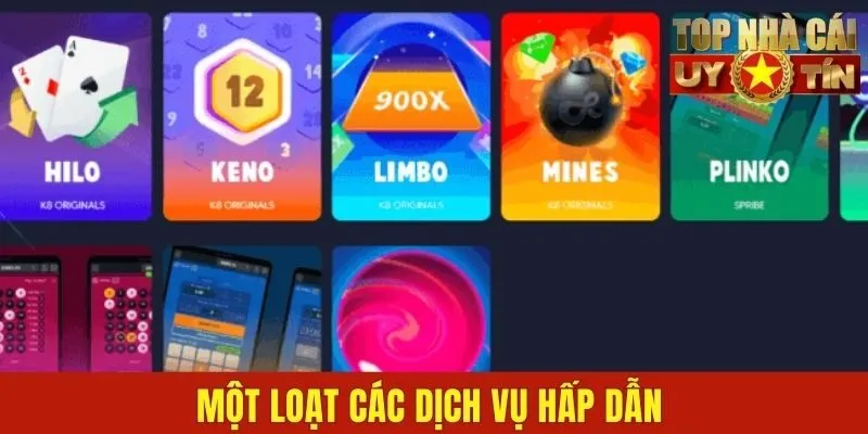 Một loạt các dịch vụ hấp dẫn thu hút hội viên