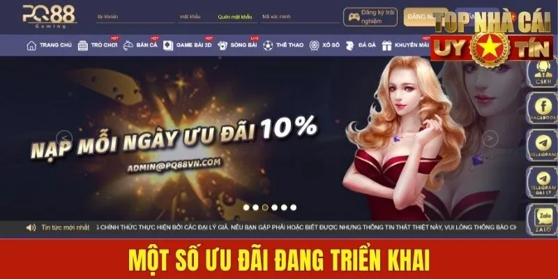 Một số ưu đãi đang triển khai