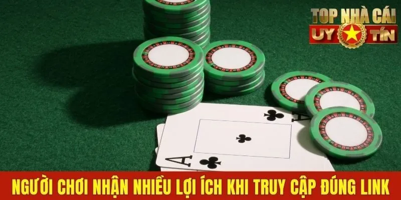 Người chơi nhận nhiều lợi ích khi truy cập đúng link