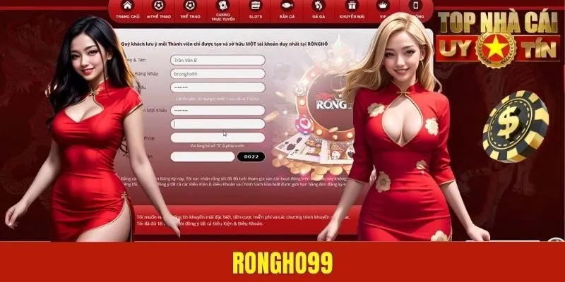 Rongho99 - Trang Game Giải Trí Đỉnh Cao Nhất Thị Trường