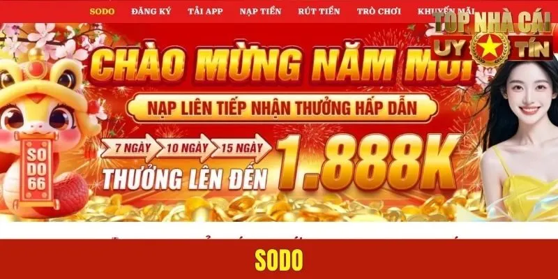 Sodo | Nhà Cái Chơi Là Trúng - Săn Thưởng Đổi Đời 2025