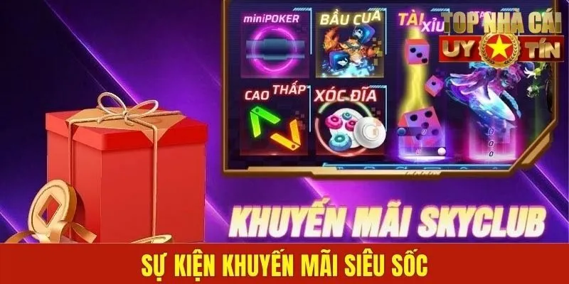 Sự kiện khuyến mãi siêu sốc