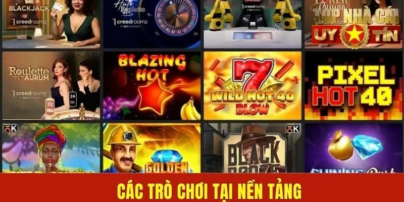 Tìm hiểu về các trò chơi tại nền tảng