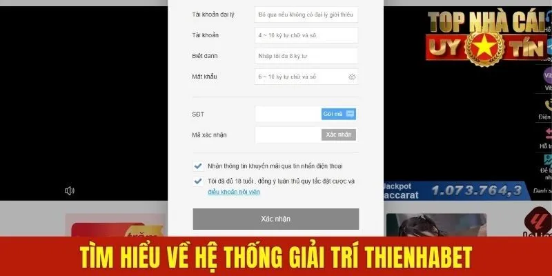 Tìm hiểu về hệ thống giải trí Thienhabet