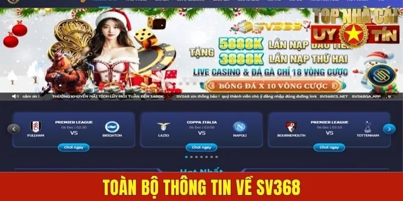 Toàn bộ thông tin về SV368