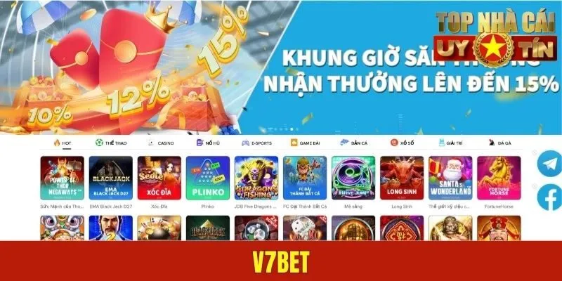 V7BET – Thiên Đường Giải Trí Online Uy Tín Và Đẳng Cấp
