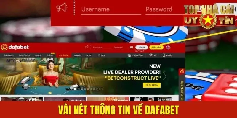 Vài nét thông tin về Dafabet