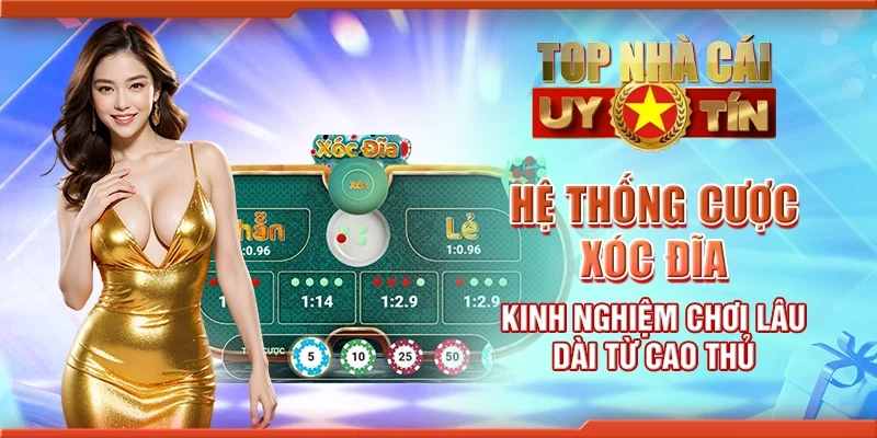 Hệ thống cược xóc đĩa - Kinh nghiệm chơi lâu dài từ cao thủ