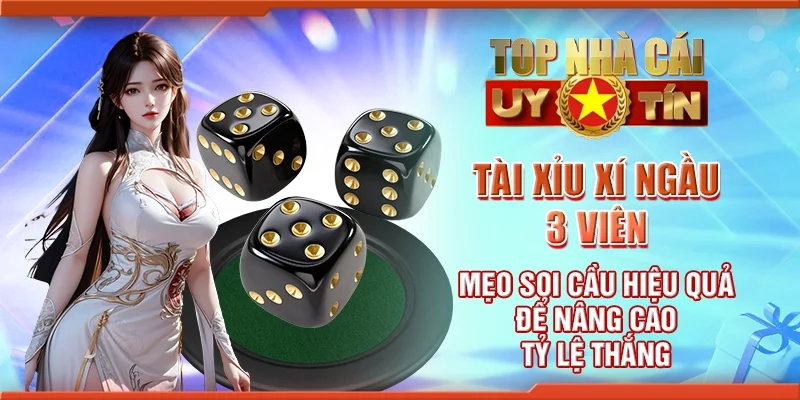 Tài xỉu xí ngầu 3 viên - Mẹo soi cầu hiệu quả để nâng cao tỷ lệ thắng