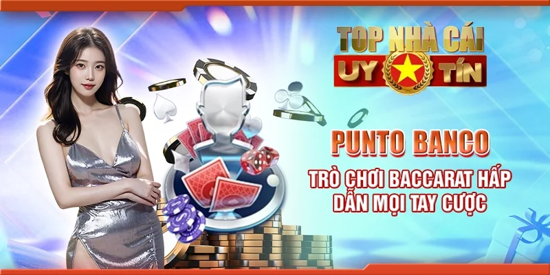 Punto banco – Trò chơi baccarat hấp dẫn mọi tay cược