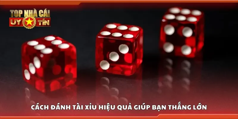 Cách đánh tài xỉu hiệu quả giúp bạn thắng lớn