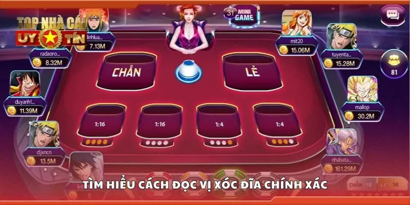 Tìm hiểu cách đọc vị xóc đĩa chính xác