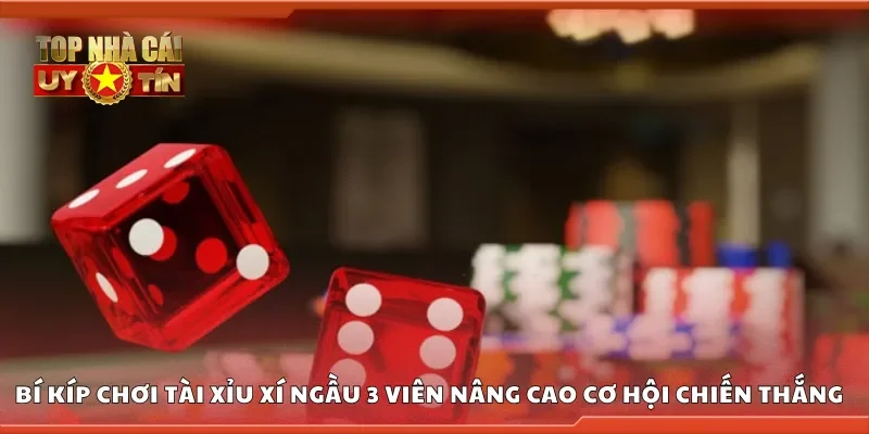 Bí kíp chơi tài xỉu xí ngầu 3 viên nâng cao cơ hội chiến thắng