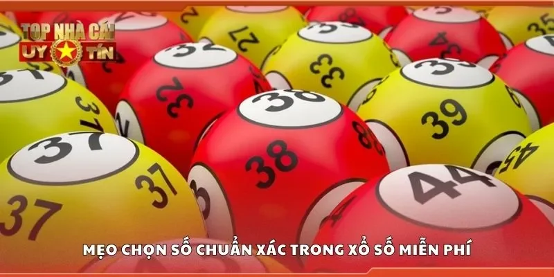Mẹo chọn số chuẩn xác trong xổ số miễn phí