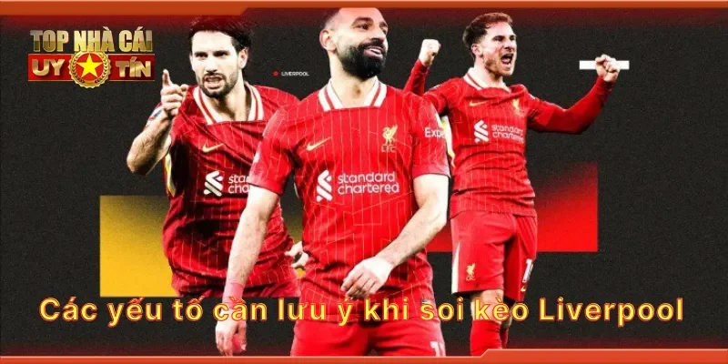 Các yếu tố cần lưu ý khi soi kèo Liverpool