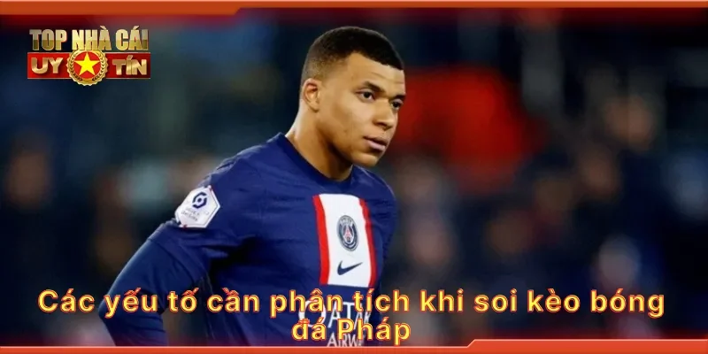 Các yếu tố cần phân tích khi soi kèo bóng đá Pháp