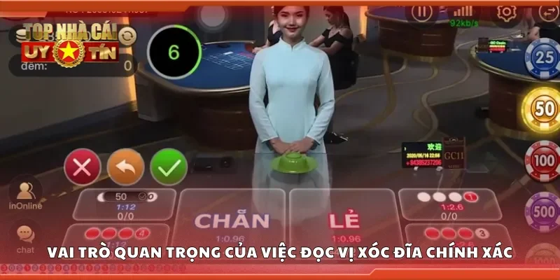 Vai trò quan trọng của việc đọc vị xóc đĩa chính xác