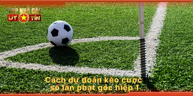 Cách dự đoán kèo cược số lần phạt góc hiệp 1