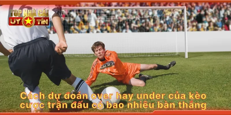 Cách dự đoán over hay under của kèo cược trận đấu có bao nhiêu bàn thắng