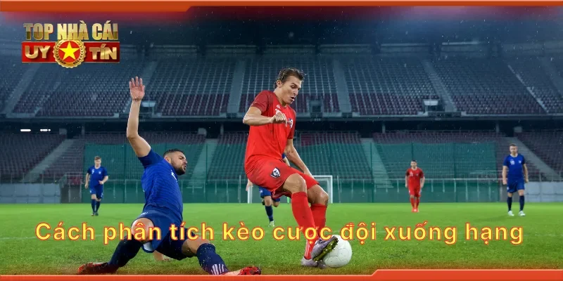 Cách phân tích kèo cược đội xuống hạng