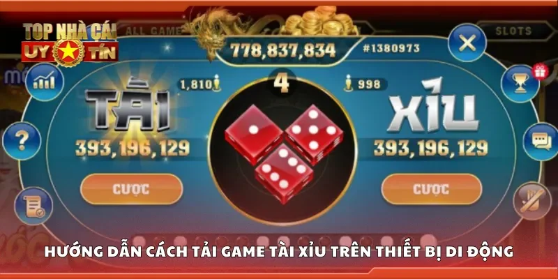 Cách tải game tài xỉu trên thiết bị di động