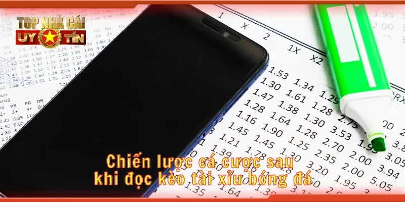 Chiến lược cá cược sau khi đọc kèo tài xỉu bóng đá