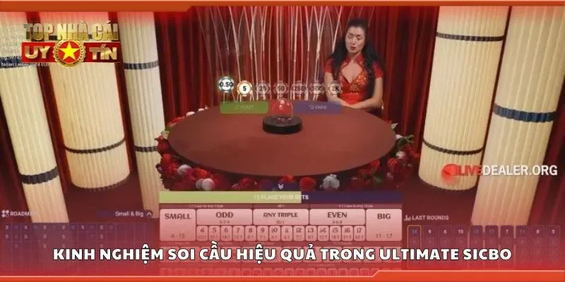 Kinh nghiệm soi cầu hiệu quả trong ultimate sicbo
