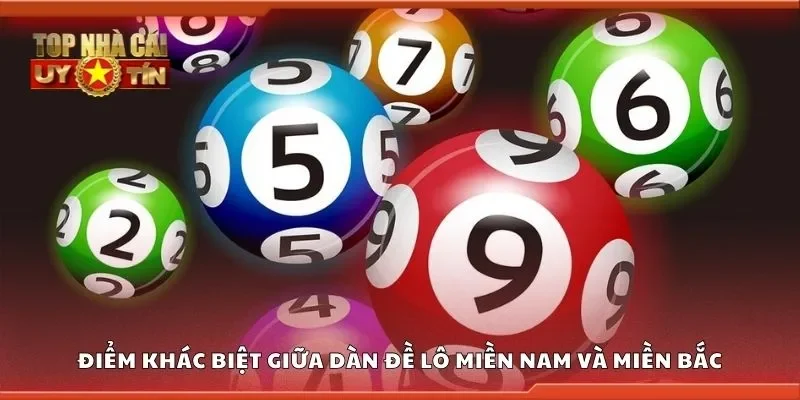 Điểm khác biệt giữa dàn đề lô miền nam và miền bắc
